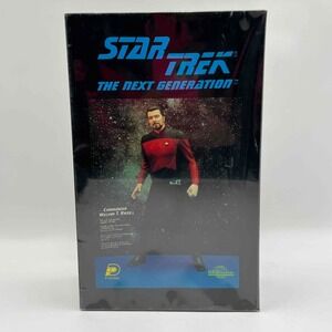 NEW Sealed Star Trek The Next Generation: Commander William Riker Vinyl Model